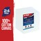 6 X 6 Inch Professional Art Canvas Board Panels 24 Pack - 8 Ounce Heavyweight Cotton Acid Free Canvases for Painting Acrylics and Watercolor (1 Case of 24 Single Canvas Painting Panels)